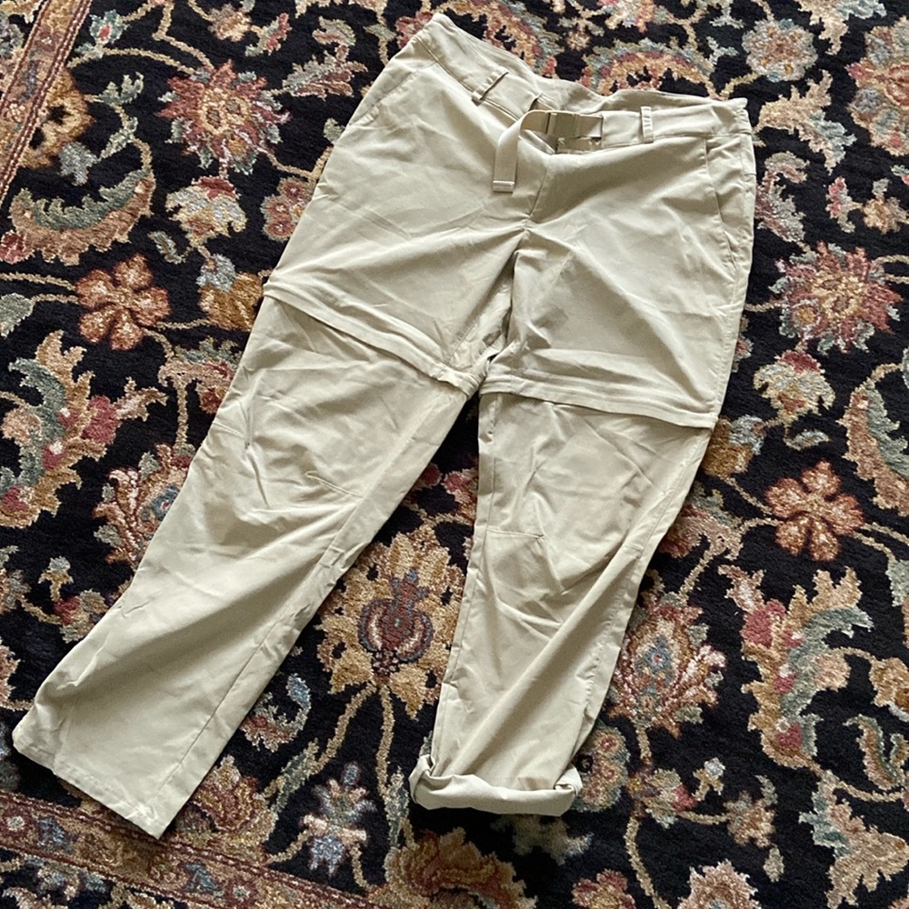 The North Face convertible hiking pants sz 12